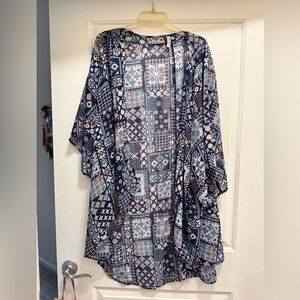 Geometric Patterned Kimono